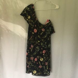 One shoulder Floral Sundress